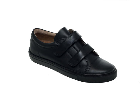 Petasil Pose Black School Shoe