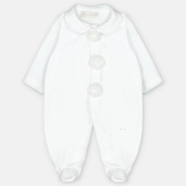 White Martin Aranda Velour 003-24335