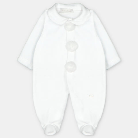 White Martin Aranda Velour 003-24335