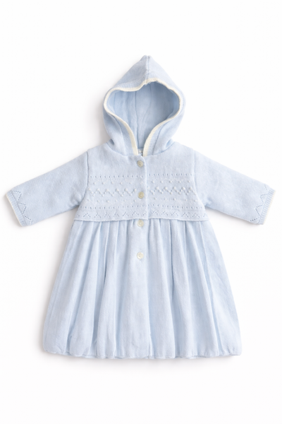 Blue/Ivory Sarah Louise Coat 008238
