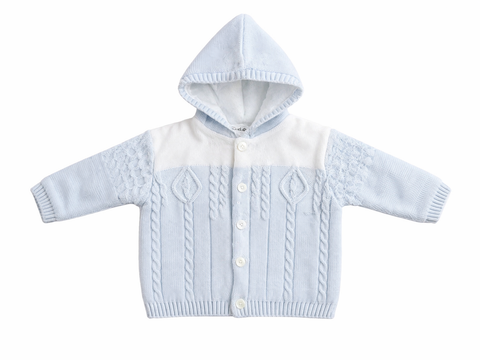 Blue/White Sarah Louise Jacket 008273