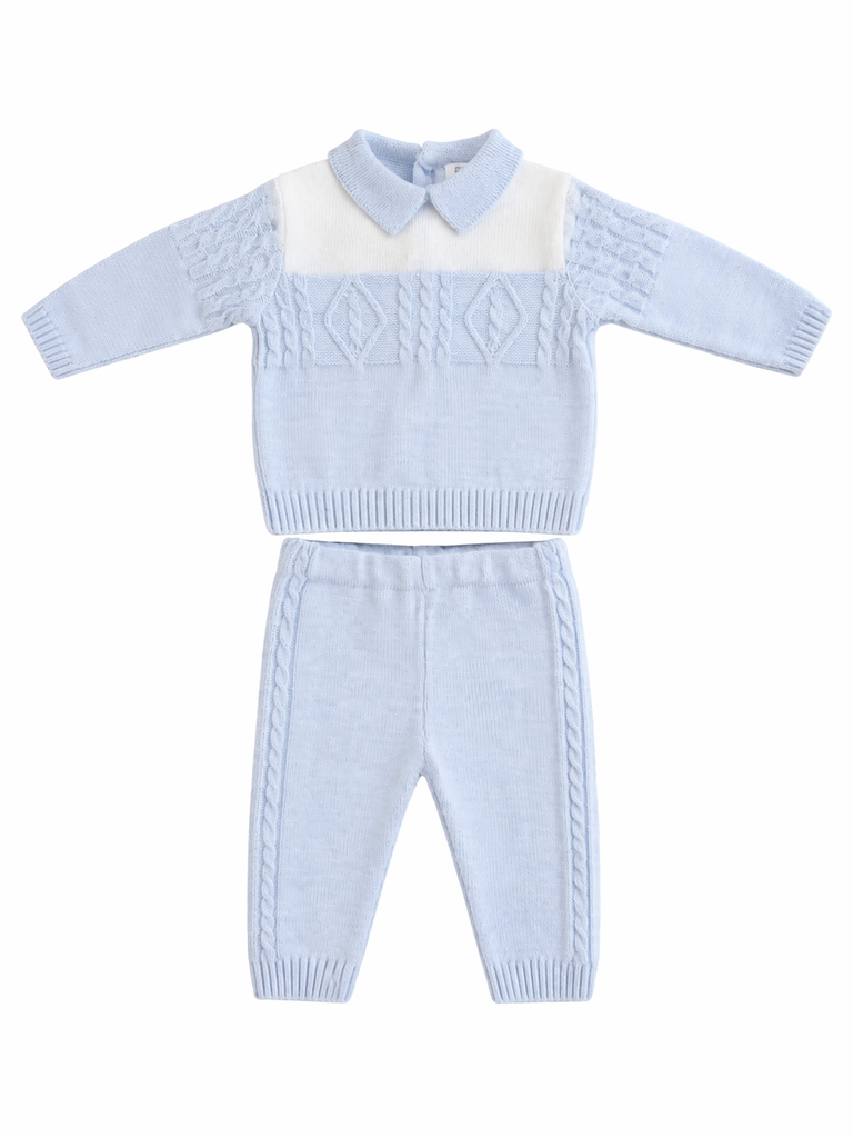 Blue/White Sarah Louise Set 008276