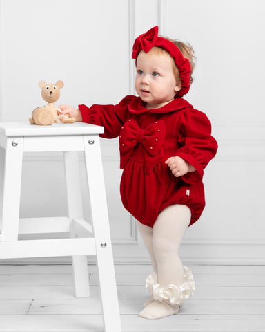 Red Caramelo Romper 0357190