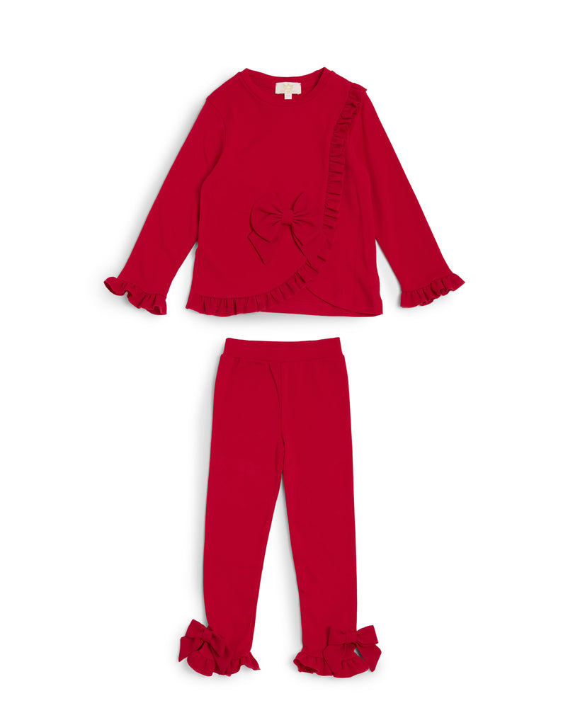 Red Girls Caramelo Legging Set 0398238