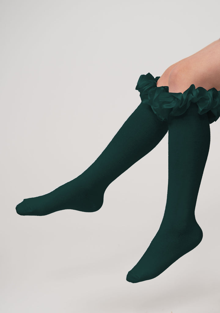 Bottle Green Caramelo Socks 044918