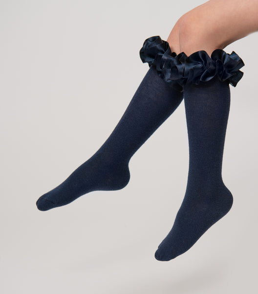 Navy Caramelo Socks 044918