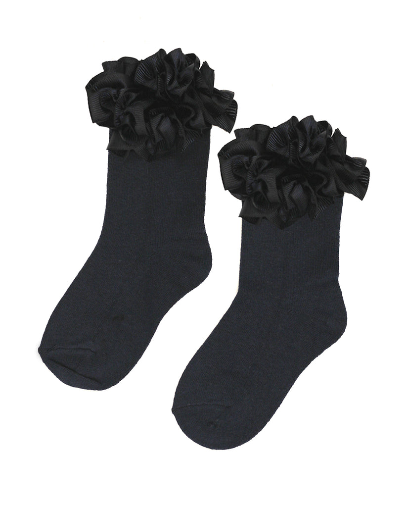 Black Caramelo School Socks 044931 - PRE ORDER