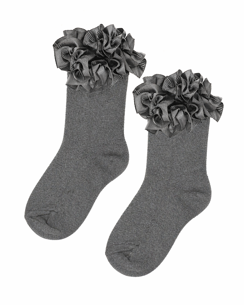 Grey Caramelo School Socks 044931 - PRE ORDER