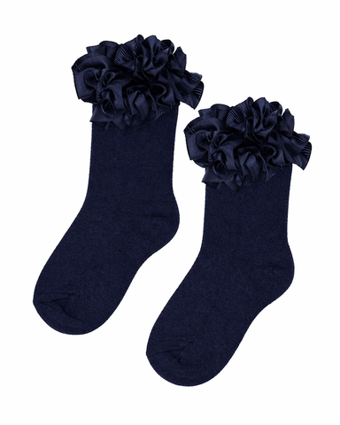 Navy Caramelo School Socks 044931 - PRE ORDER