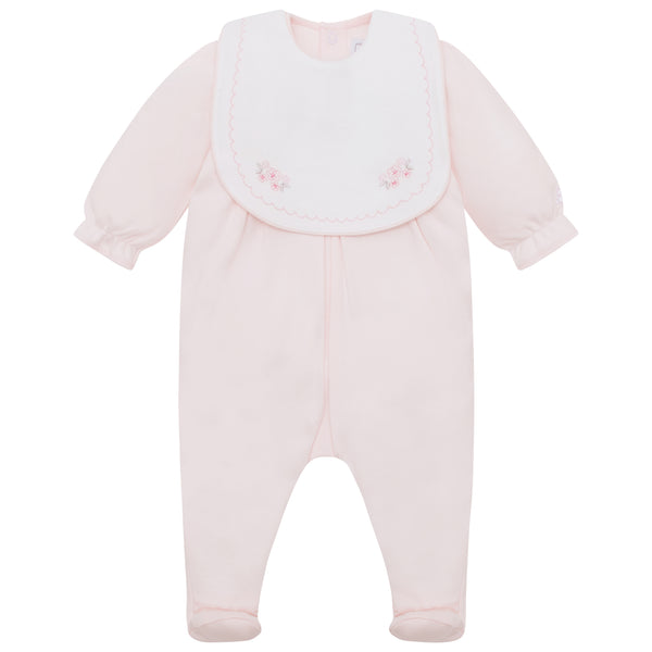Pink Emile Et Rose Lisa Babygrow