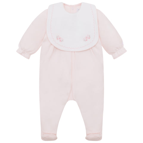 Pink Emile Et Rose Lisa Babygrow