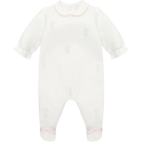 Pink Emile Et Rose Lucy Babygrow