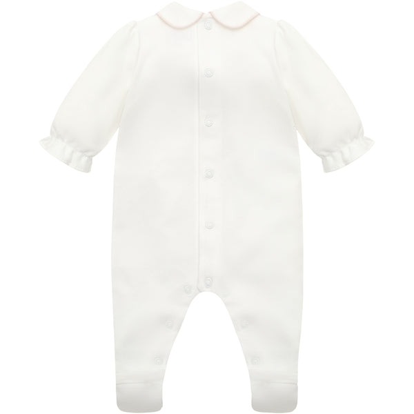 Pink Emile Et Rose Lucy Babygrow