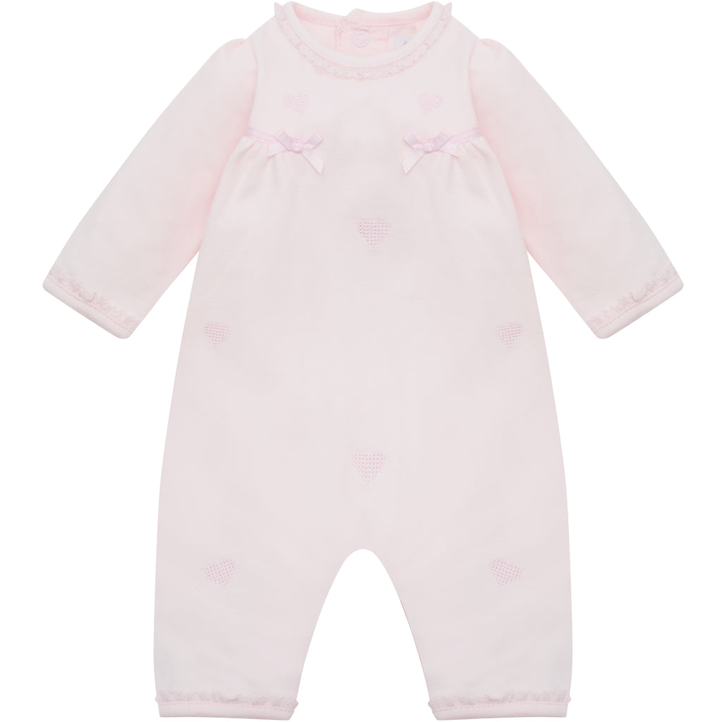Pink Emile Et Rose Lily Babygrow
