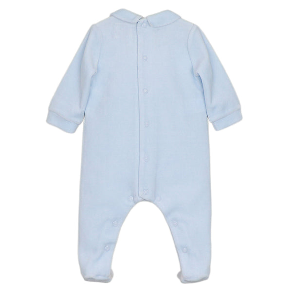 Pale Blue Emile Et Rose Monty Velour