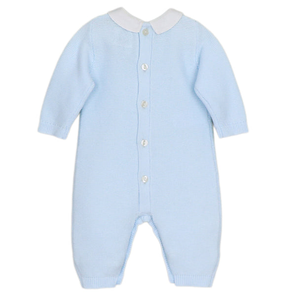 Pale Blue Emile Et Rose Munro Knit