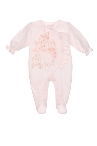 Pink Sofija Princess Babygrow 84404