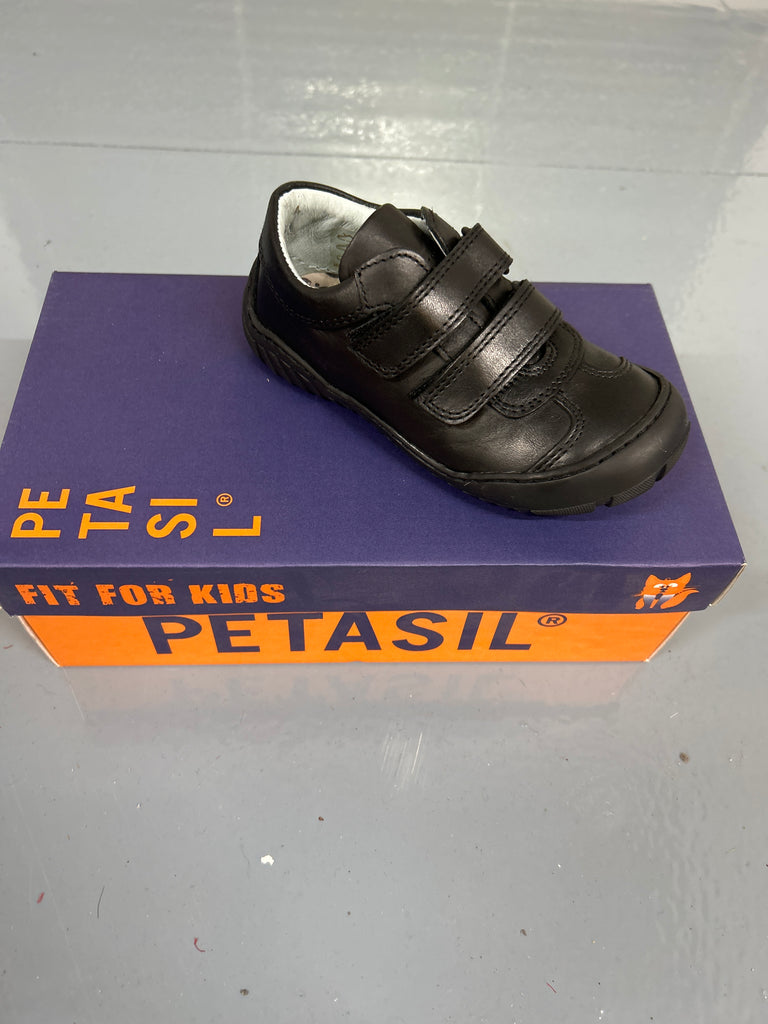 Black Vasco Petasil School Shoe Sz 26 F-Fit