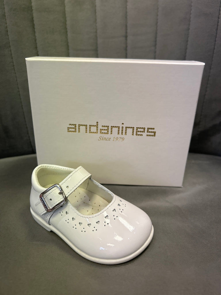 Andanine White Patent Shoe 222140