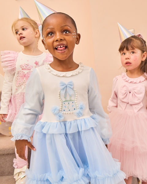 Blue Girls Caramelo Dress 3421103