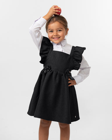 Black Caramelo School Pinafore 342142