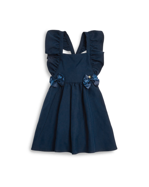 Navy Caramelo School Pinafore 34214