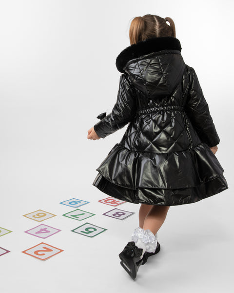 Black Caramelo School Coat 342340