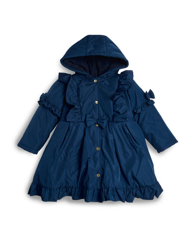 Navy Caramelo School Coat 342341