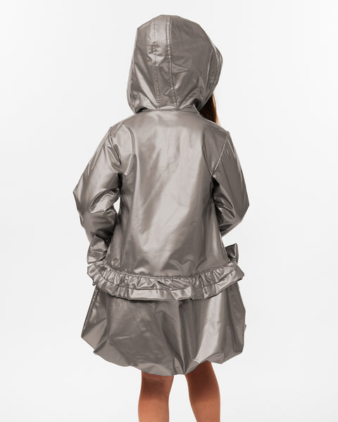 Grey Caramelo School Rain Mac 342343