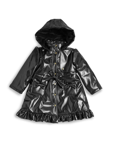 Black Caramelo School Rain Mac 342386