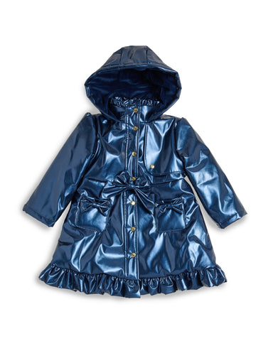 Navy Caramelo School Rain Mac 342386