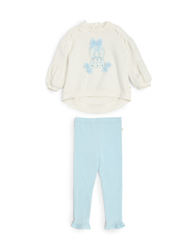 Blue Girls Caramelo Legging Set 3498101