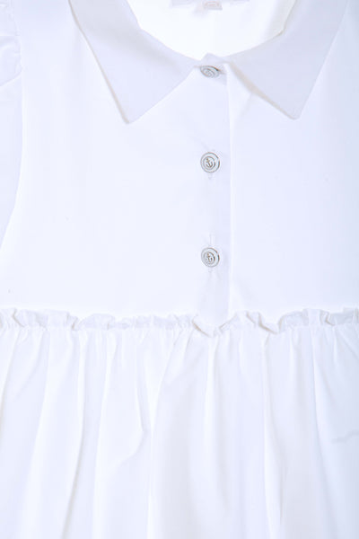 White Patachou Girls Dress 33445