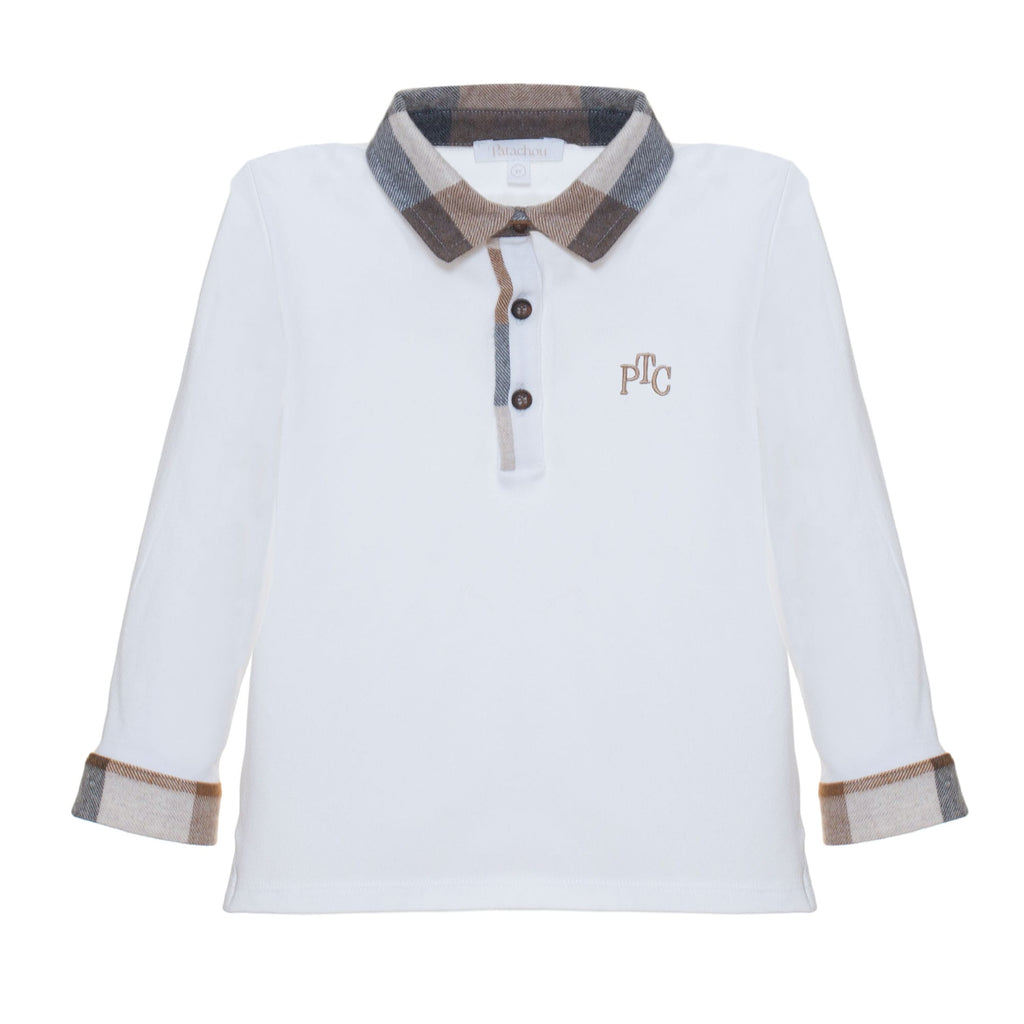 White Patachou Polo 33351