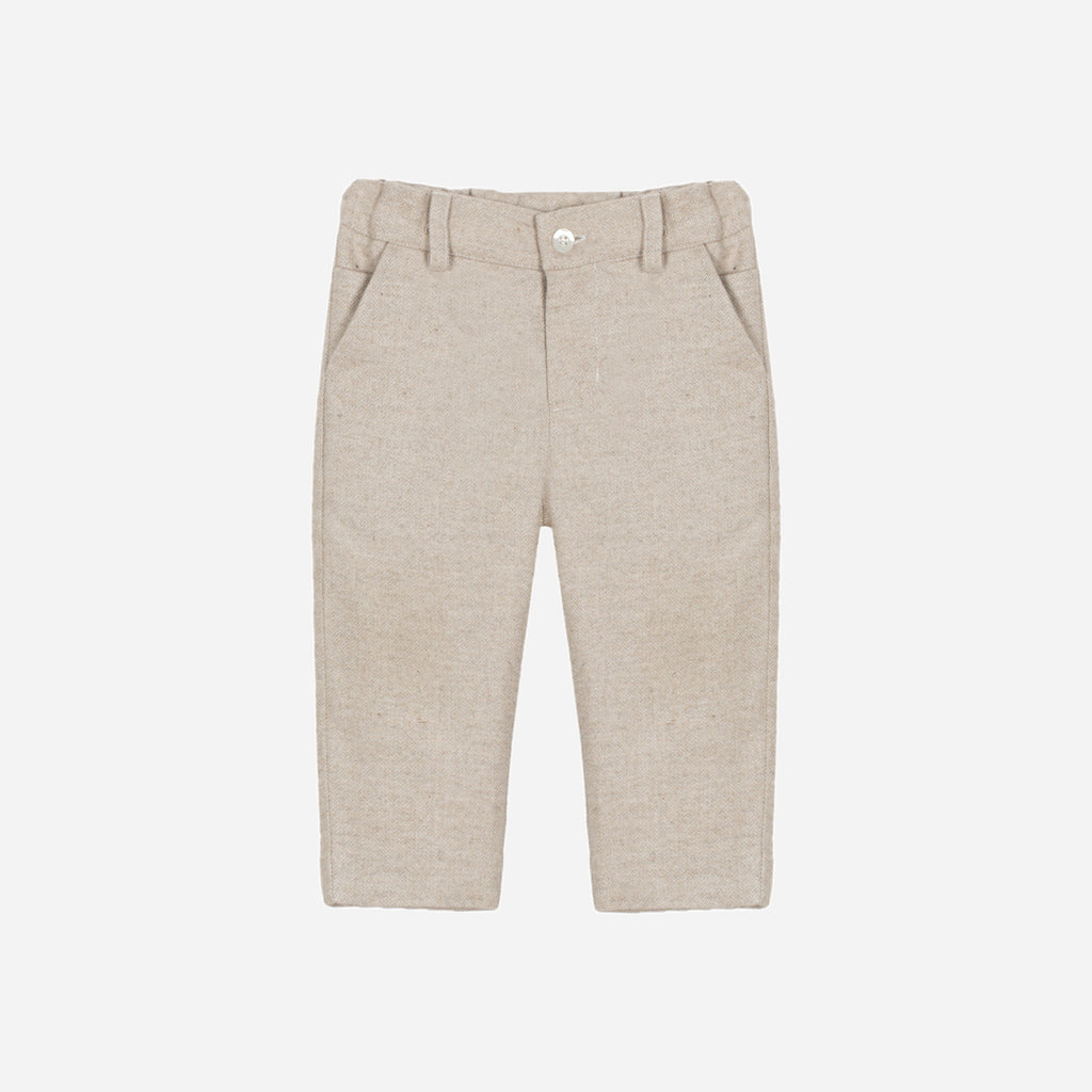 Beige Patachou Boys Trouser 33312