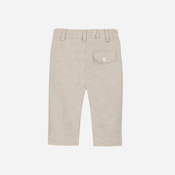 Beige Patachou Boys Trouser 33312