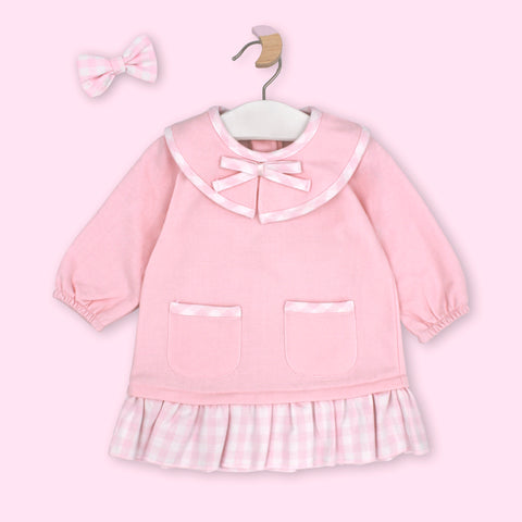 Pink Rapife Bow Dress 4145