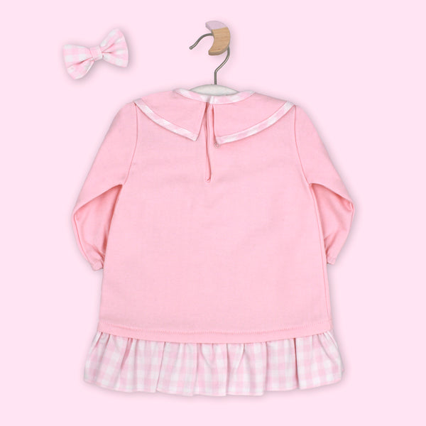 Pink Rapife Bow Dress 4145