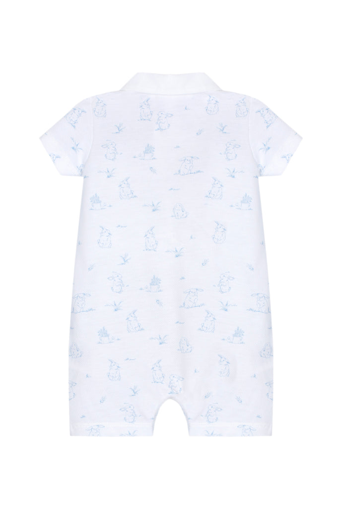 Blue Patachou Romper 33065