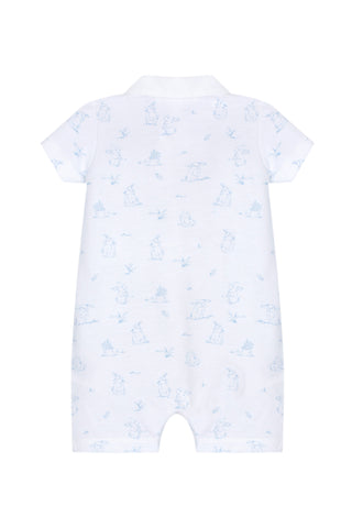 Blue Patachou Romper 33065