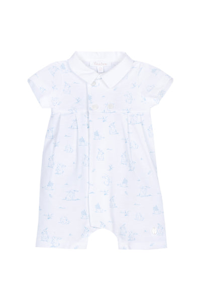 Blue Patachou Romper 33065