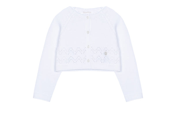 White Girls Patachou Cardigan 33202
