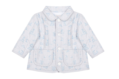 Blue Patachou Coat 33040