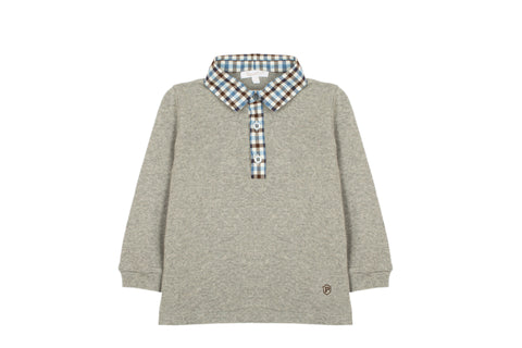 Boys Grey Patachou Polo 33348