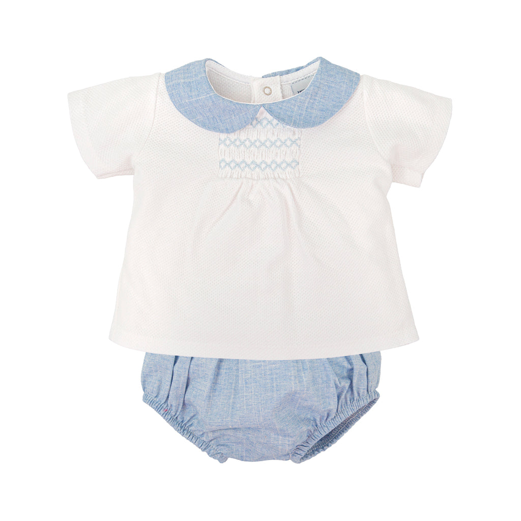 White Babidu Bloomer Set 43361