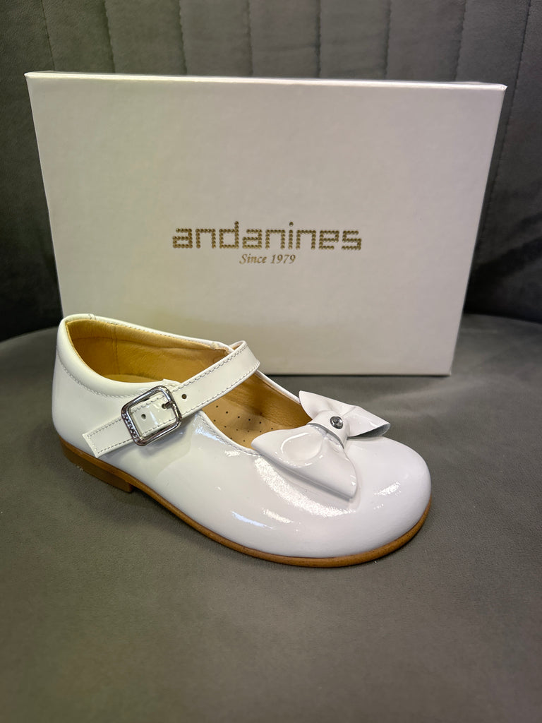 Andanine White Patent Shoe 241601