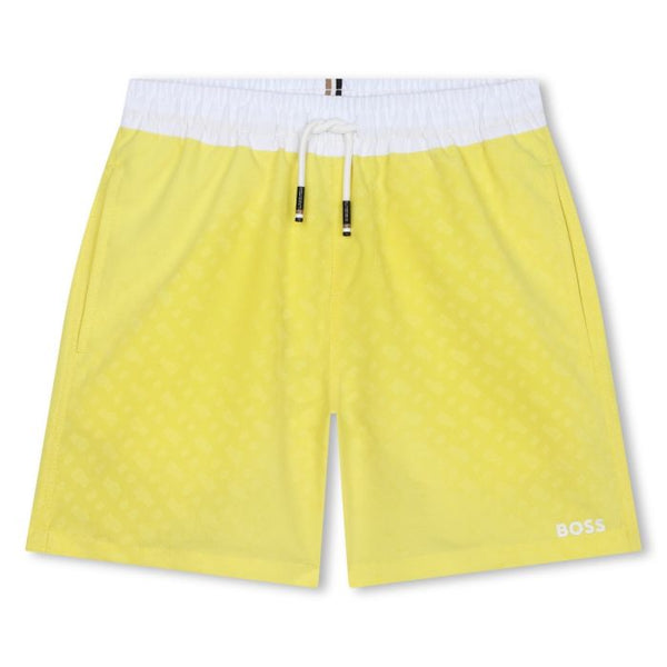 Yellow BOSS Swim Shorts J50668