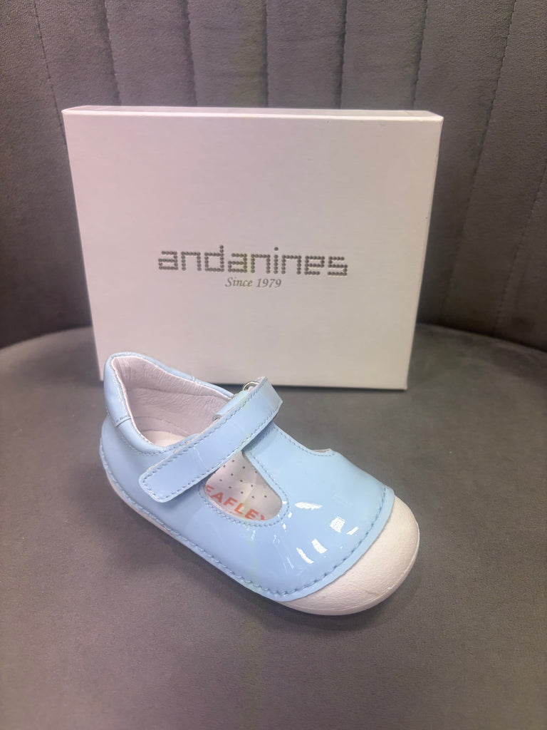 Andanines Blue Patent PreWalker 211113