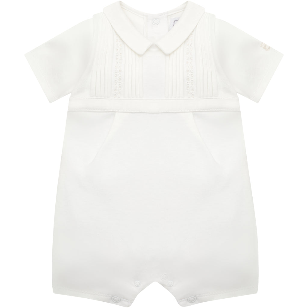 White Emile Et Rose Leon Romper