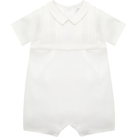White Emile Et Rose Leon Romper